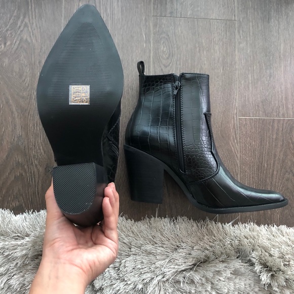 ASOS western ankle black boots - Picture 4 of 5